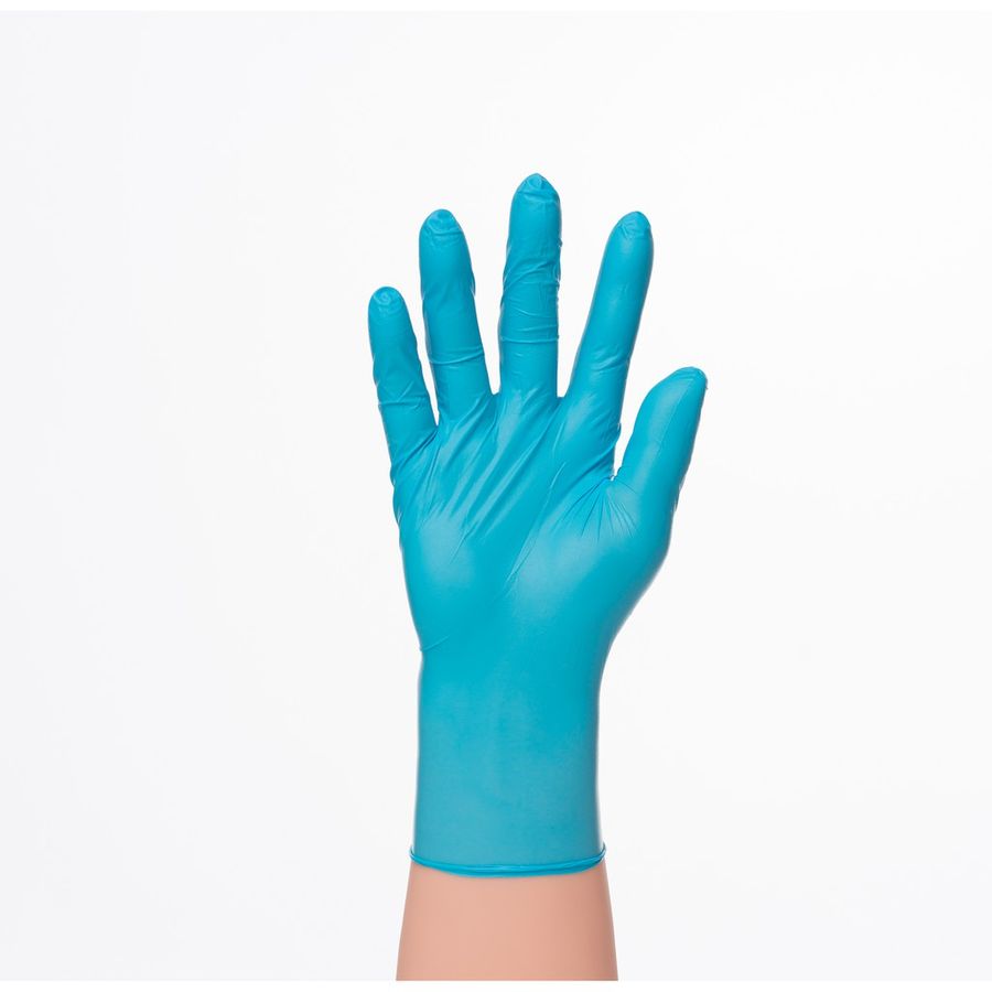 Sri Trang Blue Nitrile Disposable Gloves 4.8 g – 100 Boxes (10,000 pcs)